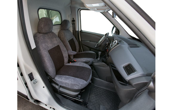 Sitzbezug für Opel Combo, Bj. 2011-2018, Alcanta, Einzelsitz (Beifahrersitz) mit Seitenairbag