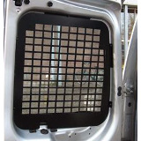 Fensterschutzgitter für Fiat Doblo, Bj. 2010-2022, Normaldach, für Fahrzeuge mit Hecktüren mit Wischanlage