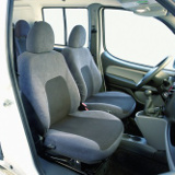 Sitzbezug für Fiat Doblo, Bj. 2001-2010, Alcanta, Dreierbank 2. Reihe