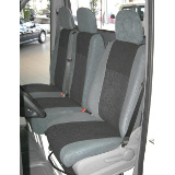 Sitzbezug für Fiat Fiorino, Bj. ab 2008, Alcanta, Einzelsitz (Beifahrersitz) mit Seitenairbag